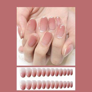 Press-on nails glue-on nails artificial nails fake